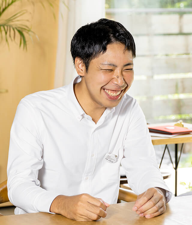 営業担当 田中 インタビュー写真02